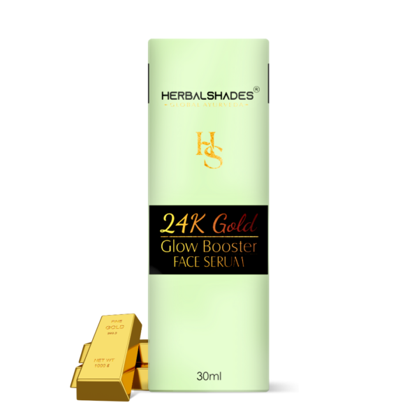 Herbalshades 24 K gold glow booster face serum - Image 6