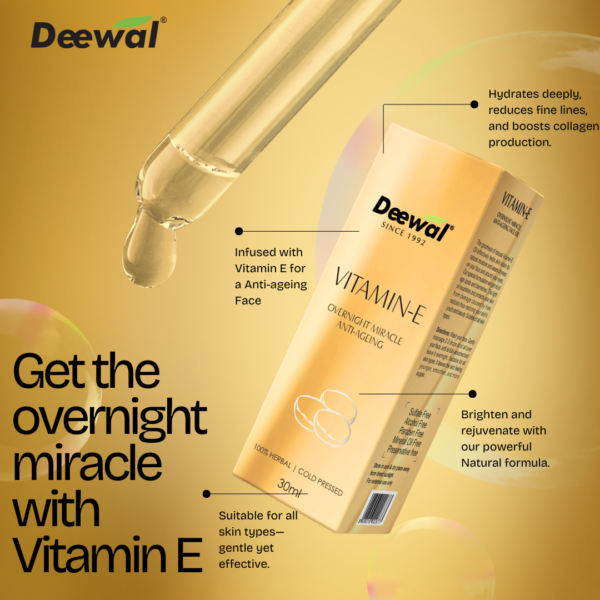 DEEWAL VITAMIN E FACE OIL - Image 3