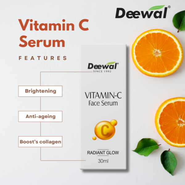 DEEWAL VITAMIN C FACE SERUM - Image 4