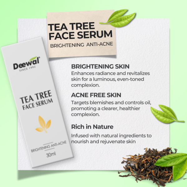 DEEWAL TEA TREE FACE SERUM - Image 4