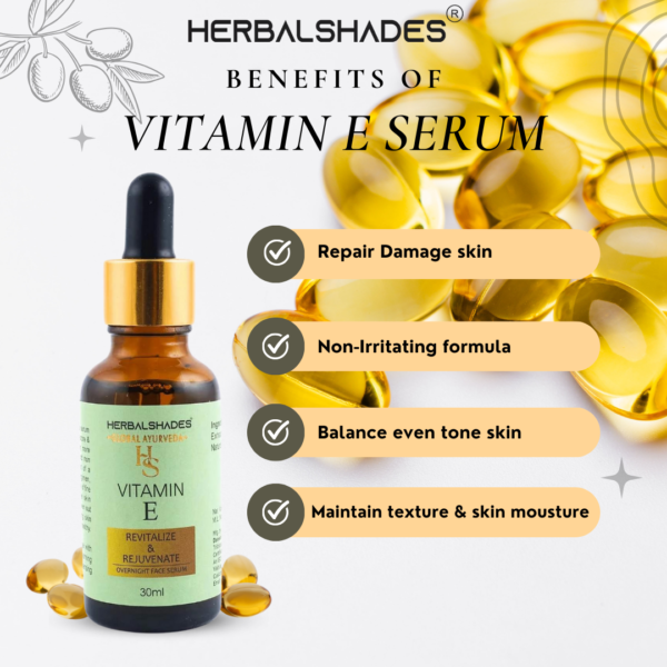 Herbalshades Vitamin E Face Serum - Image 3