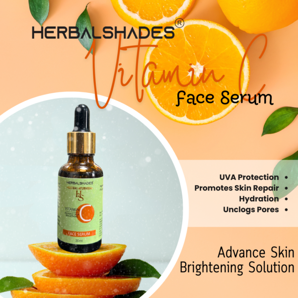 Herbalshades Vitamin C advance skin brightening face serum - Image 4