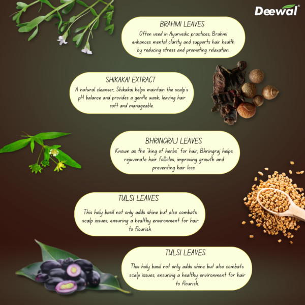 Deewal Herbal Mehndi Brown | For both men and women (Pack of 3) - Image 4