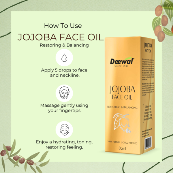 DEEWAL JOJOBA FACE OIL - Image 5