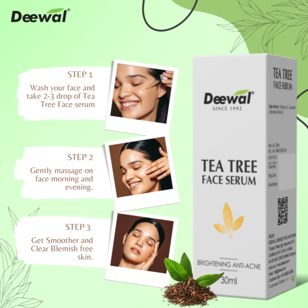 DEEWAL TEA TREE FACE SERUM - Image 5