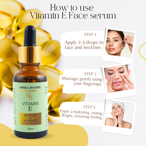 Herbalshades Vitamin E Face Serum - Image 6