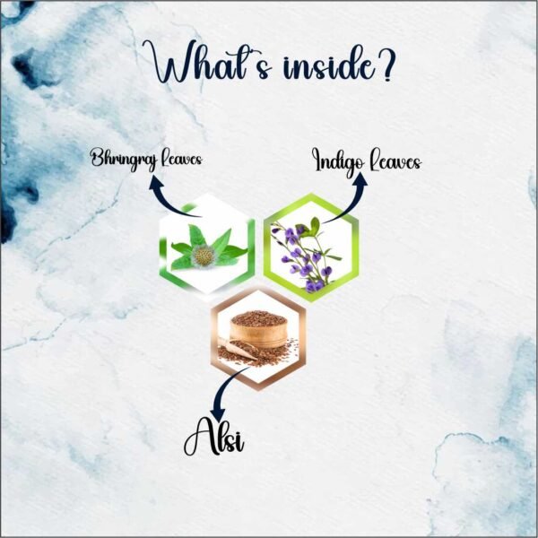 Deewal Indigo hair oil - Image 2