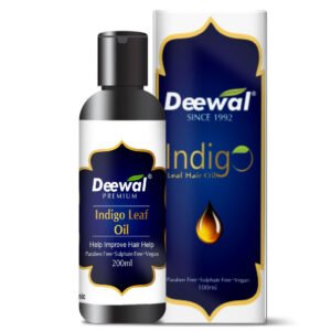 Deewal Indigo hair oil