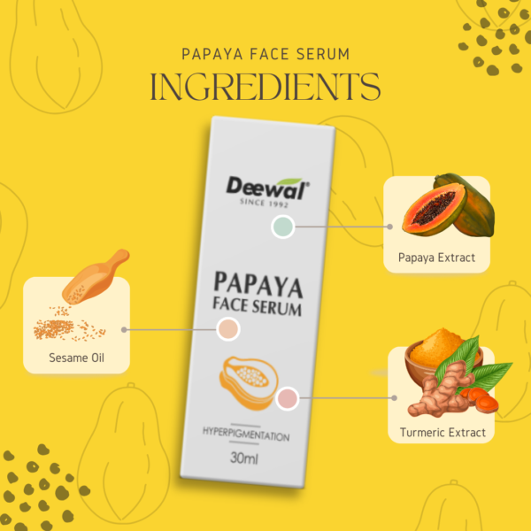 DEEWAL PAPAYA FACE SERUM - Image 3