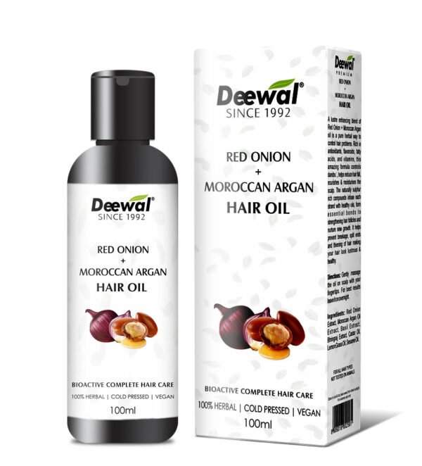 Deewal Red onion+ Moroccan hair oil